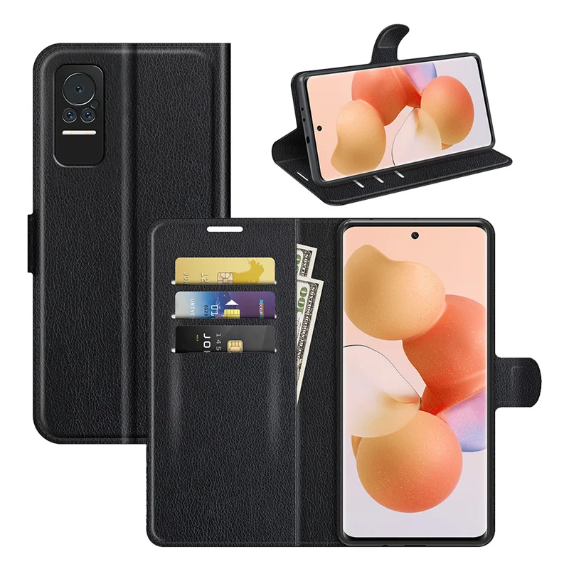 

Кожаный чехол-книжка с отделением для кредитных карт для Xiaomi Mi Civi