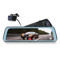 full hd 1080p car black box 9 66inch ips screen dash cam 170 degree car driving recorder