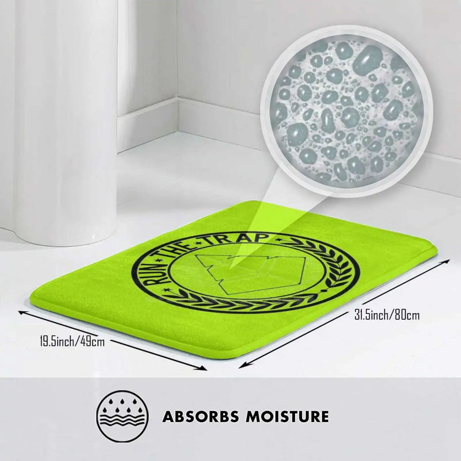 Беги в ловушку #Беги #В #Ловушку #Бегивловушку Мягкий накладной коврик для комнатных товаров Коверский коврик Rap Hiphop Крутая мода Бруклинские ловчие на.