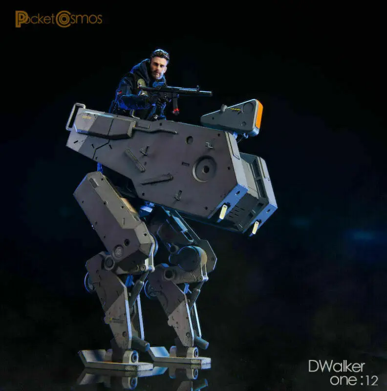 

PCTOYS 1/12 Phantom DWalker War Doublefoot Mech Armor Figures Stand Collection