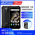 Ulefone Armor X5 MT6763 Octa core ip68 прочный Водонепроницаемый Смартфон Android 9,0, мобильный телефон, 3 Гб оперативной памяти, 32 Гб встроенной памяти, NFC, 4G, LTE мобильный телефон