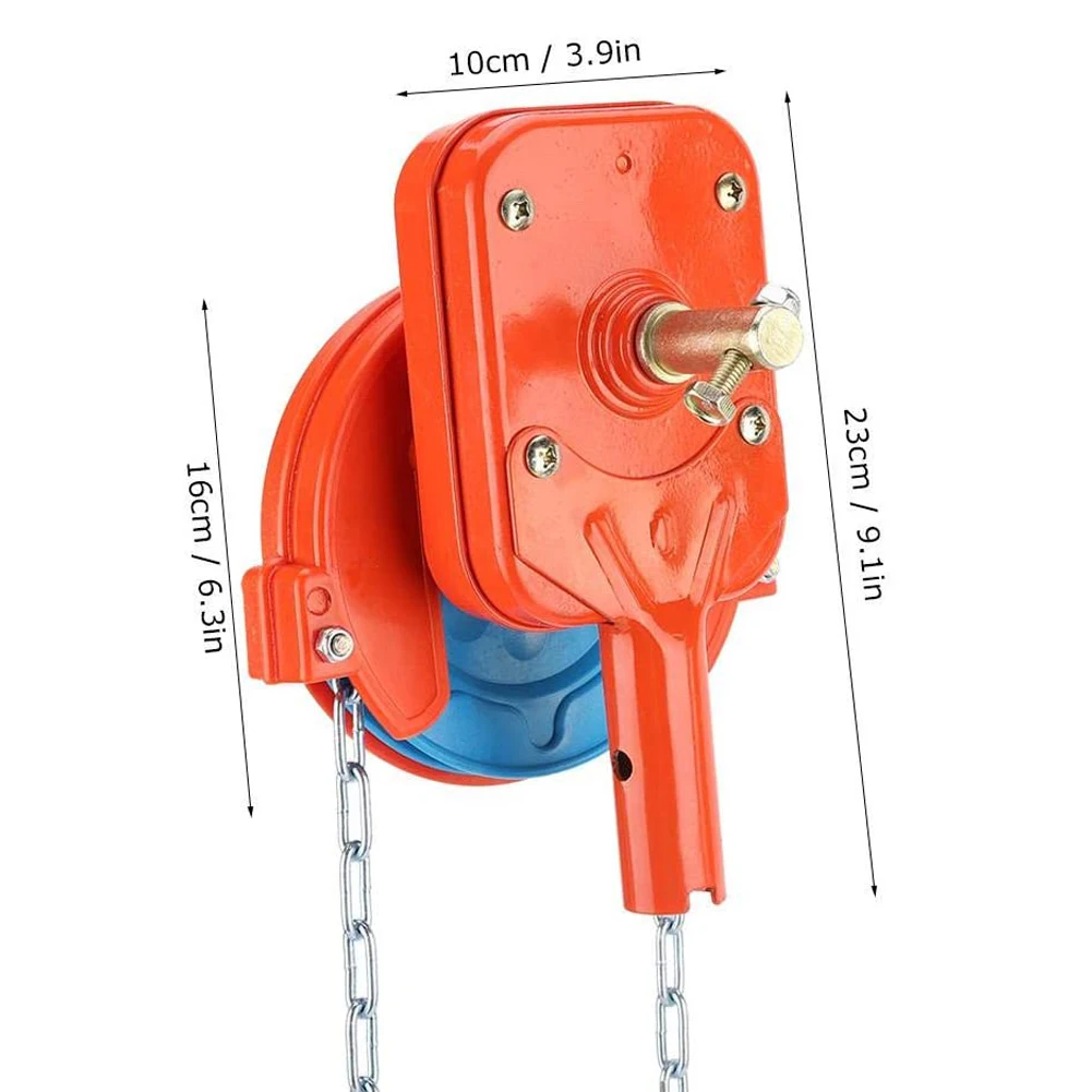 

Manual Film Coiler Device Greenhouse Side Top Film Rolling Blinds Machine Accessary For Agricultural Farm Gardening Keeping Warm