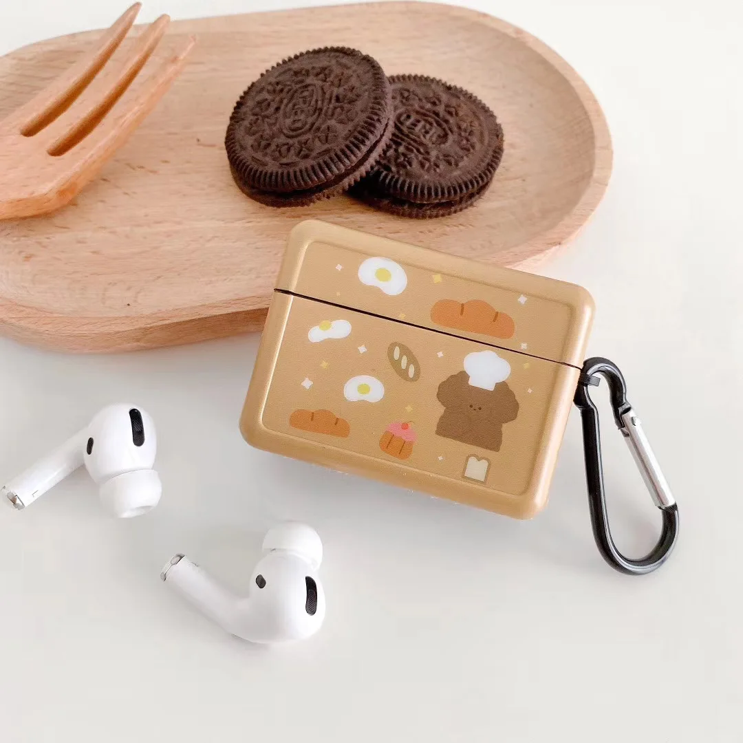 Чехол для наушников Airpods Pro силиконовый чехол шеф-повара аниме мягкий Apple Air Pods 2