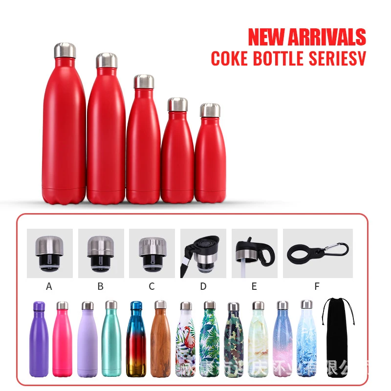 

Бутылка для воды из нержавеющей стали, 500 мл