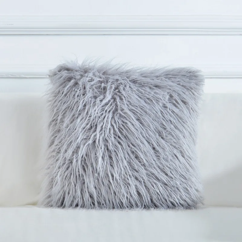 Декоративная подушка квадратный чехол в скандинавском стиле супер мягкий