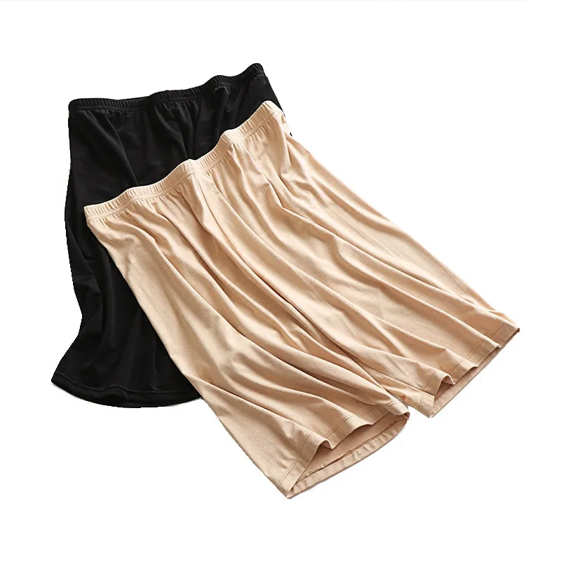 2 шт./лот женские безопасные короткие штаны плюс размер пять летние шелковые