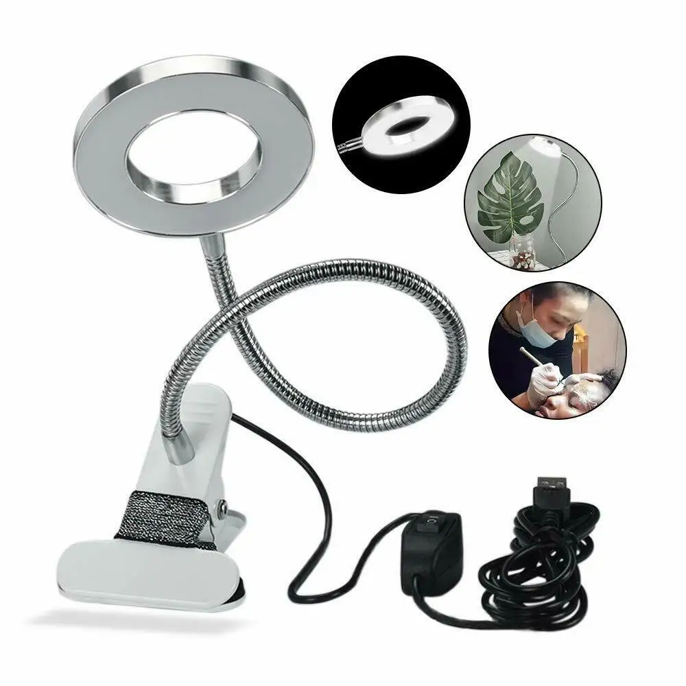 USB светодиодсветодиодный тату-лампа для бровей макияжа осветительное