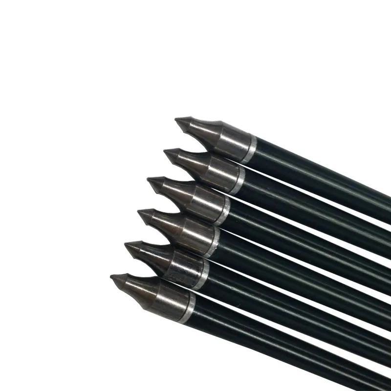 

10/12pcs 31.5Inch Archery Aluminum Arrow ID 7.6mm Spine 300 Blue and White Color for Recurve/Compound Bows Hunting Shooting