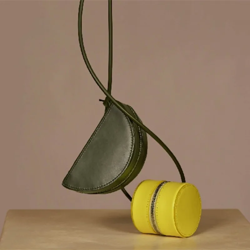 Седло ведро для женщин 2018 женские мини ПУ сумки талия смешанный цвет тренд