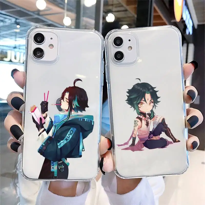 

Xiao Genshin Impact Phone Case For IPhone SE2 11 11Pro XS MAX XR 7 8 6 Plus 5 5S SE 12 Mini 12Pro Max