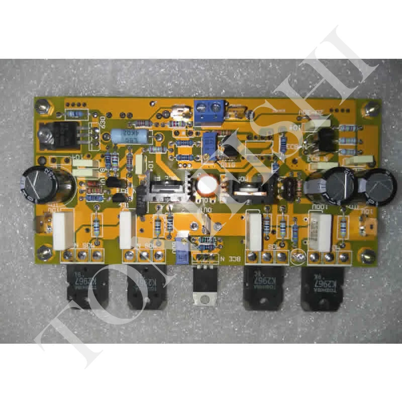 

Field tube input and output super current 2 parallel power amplifier board kit (output tube 2SK2967), 60V 8 ohms, power 150W