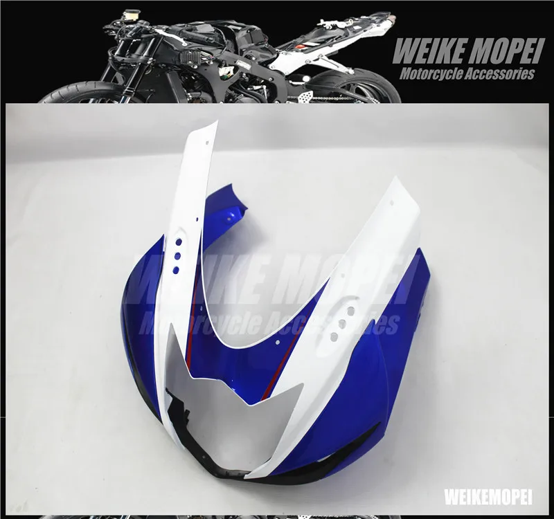 

Front Upper Headlight Cowl Nose Hood Cover Fairing Panel For GSX-R600 GSX-R750 2011 2012 2013 2014 2015 2016 2017