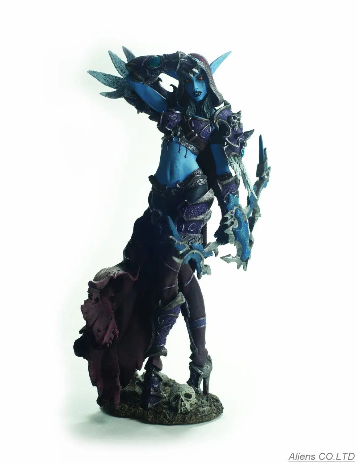 DC WOW Arthas Menethil король личей illidan Stormrage Sylvanas vashj жрица Undead Warlock фигурка модель|Игровые