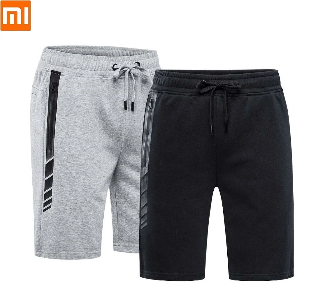 Xiaomi Uleemark мужские спортивные шорты, хлопковые дышащие шорты для бега, фитнеса, досуга, Свободные тренировочные штаны, трусики из дышащей ткани