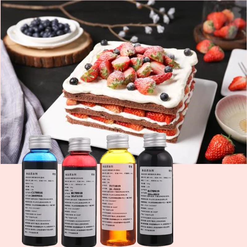 

100ML x 4PCS Universal PGI-550 CLI-551/PGI550 CLI551 Edible Ink For Canon IP7250 IP8750 MG5450 MX725 MX925 MG6450 MG5550 IX6850