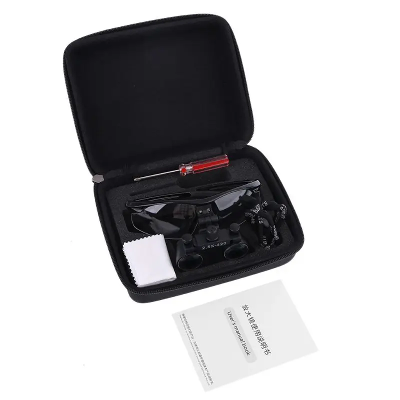 2.5X 3.5X Стоматологическая Лупа хирургическая бинокулярная лупа медицинская
