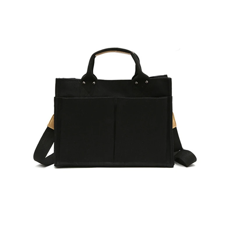 

Женская Холщовая Сумка через плечо, вместительная Складная многоразовая хозяйственная сумка для покупок, женская сумка