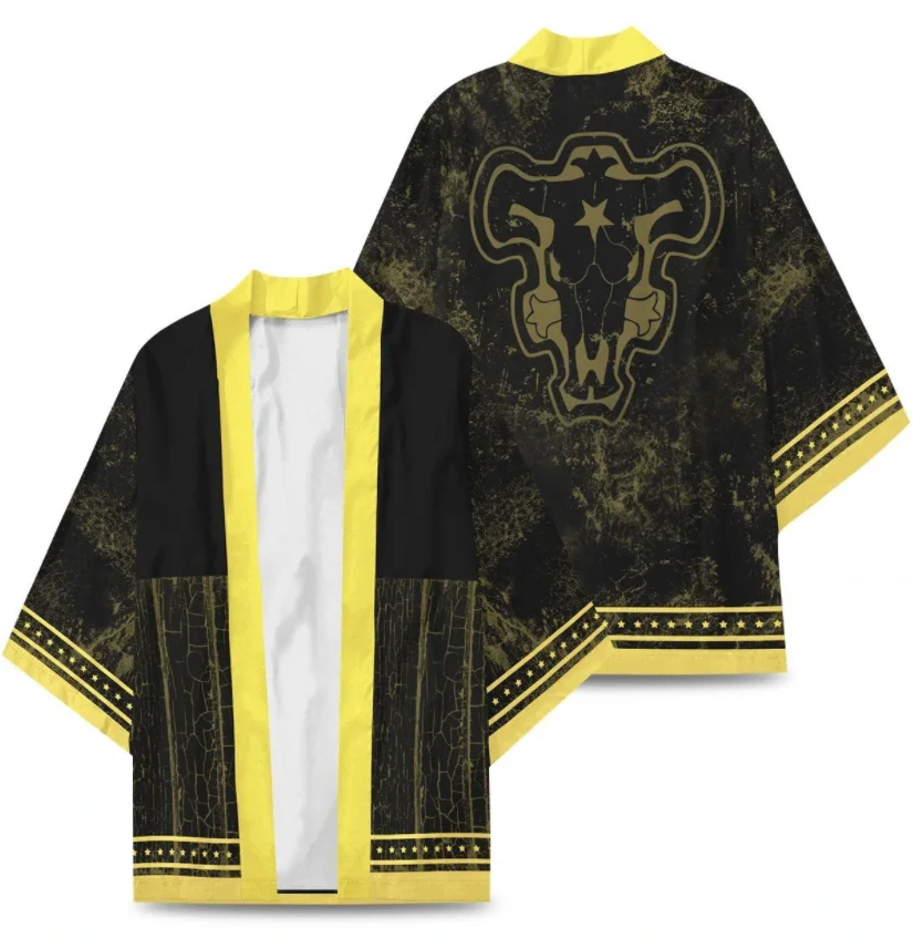 Новинка костюмы для косплея аниме Чёрный клевер Аста Ями кимоно Подростковый