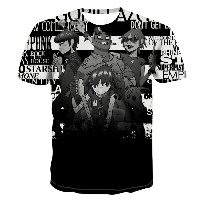 

20213d Printing Men's T-shirt Summer Fashion Anime Casual Short-sleeved Shirt Sweat Shirt Clothes