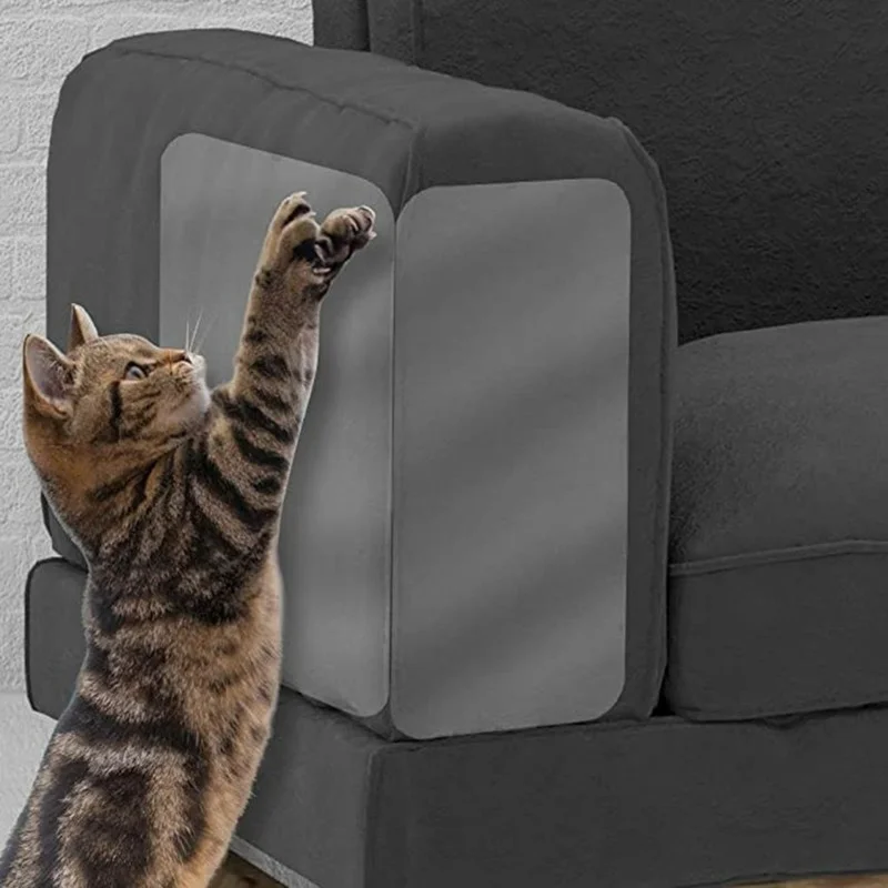 

2PCS Cat Scraper Cat Scratcher Protector Tape Cat Scratcher Furniture Guard Scratching Deterrent Protection Cover Sofa Scraper