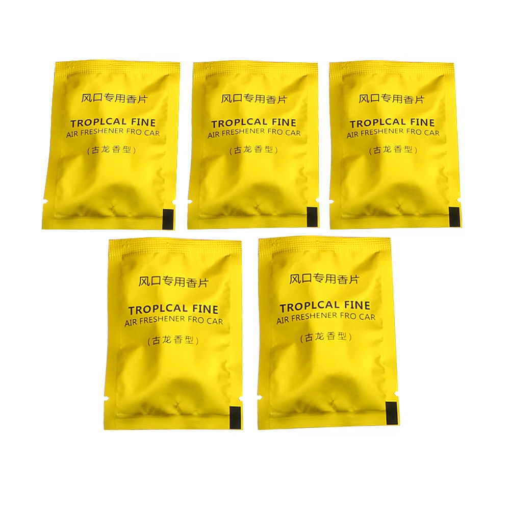 Бамбуковый древесный уголь автомобильный орнамент 5 упак./лот твердый