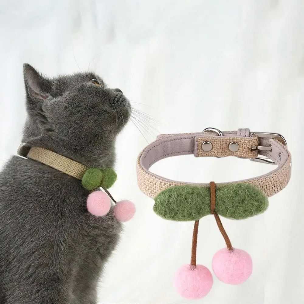 

2Pack/Set Cat Collar Breakaway Regular Collars,Personalized Collars Or Seatbelts with Cute Bow Tie and Bell for cats