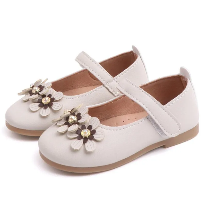 Летняя обувь для маленьких девочек детские сандалии с цветами вечерние туфли