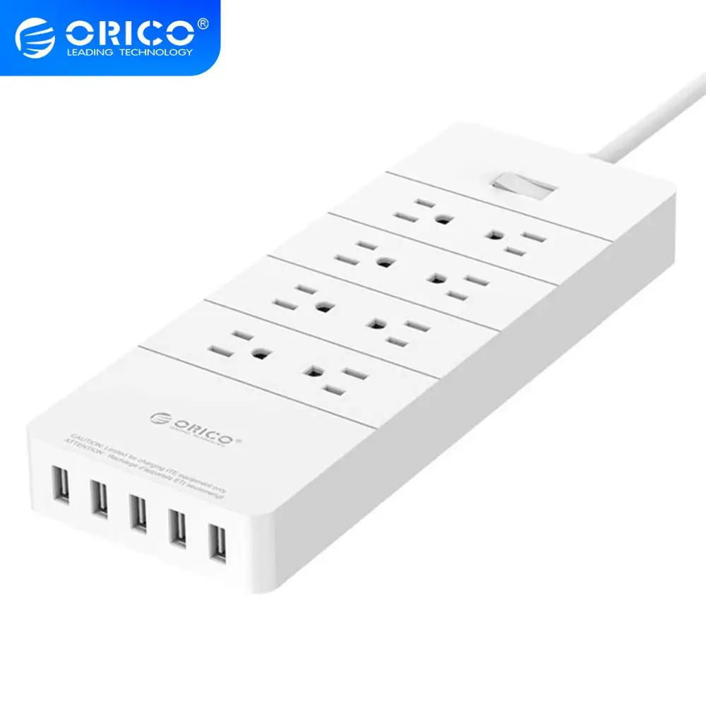 Светодиодная лента Orico с разъемом Usb 8 и 4-портовым удлинительным USB светодиодный