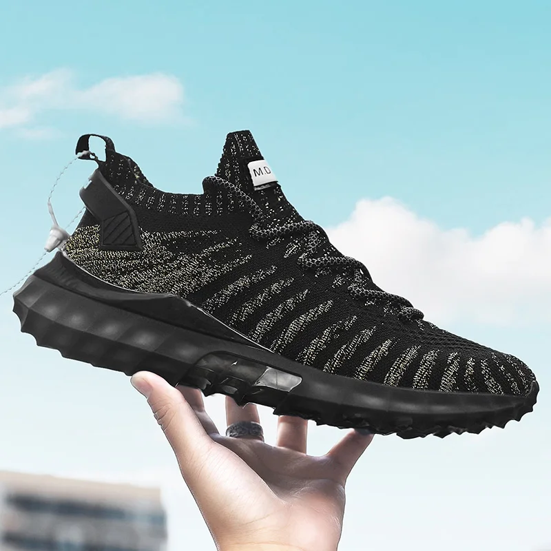 Дышащие кроссовки для бега Брендовые мужские Удобные Прогулочные Мужские