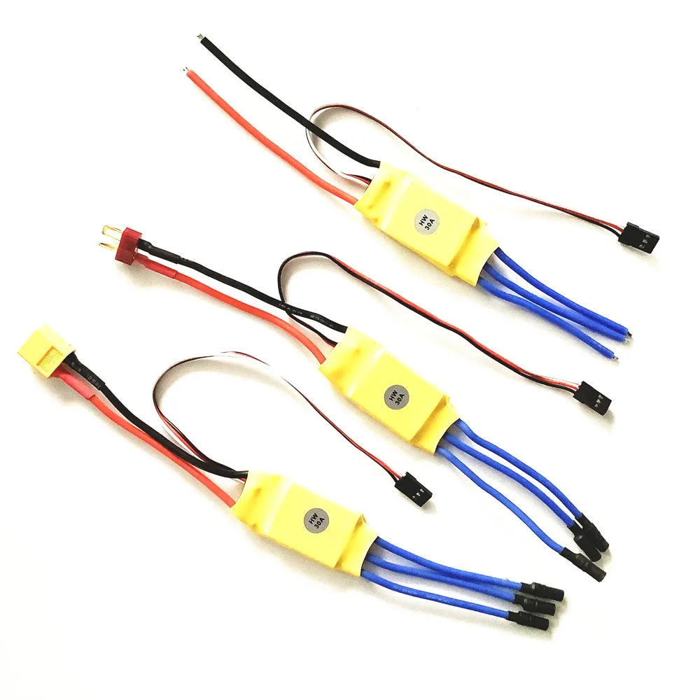 Регулятор скорости бесщеточного двигателя XXD HW30A 30A ESC RC BEC T rex 450 V2 вертолетная