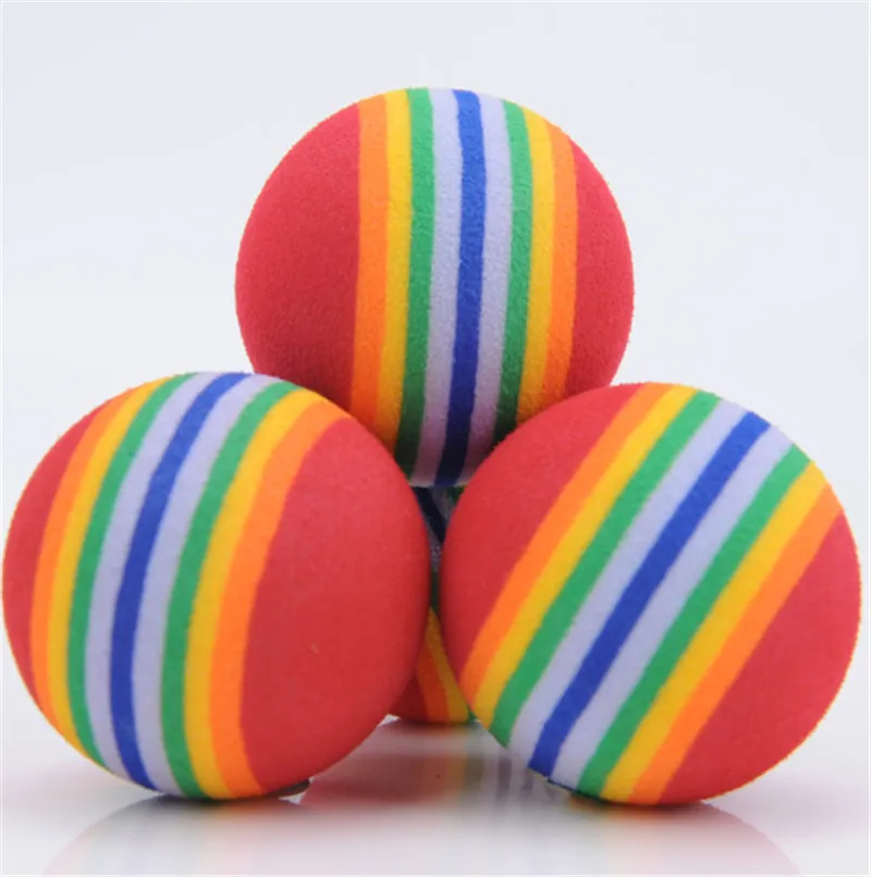 Мячик-игрушка для домашних животных красочные резиновые безопасные игрушки EVA