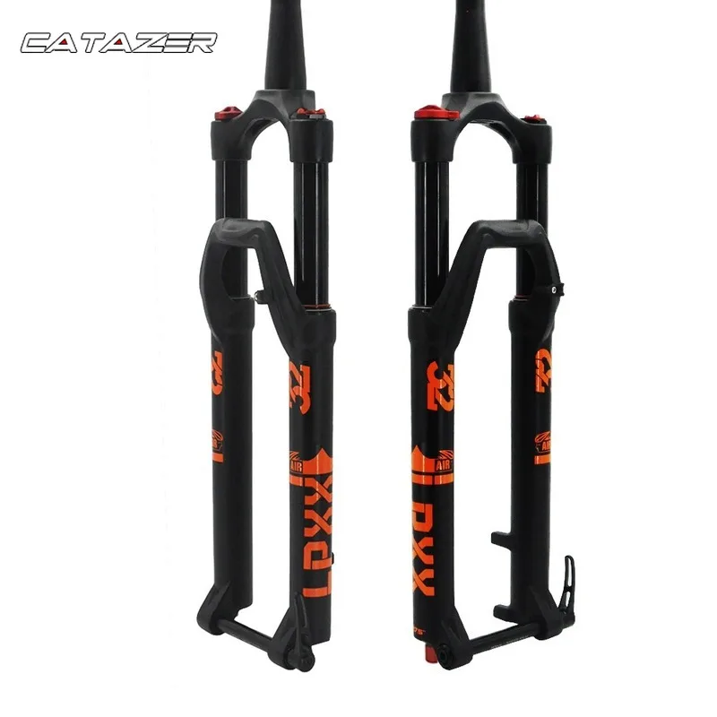 

Вилка для горного велосипеда 26/27.5/29er подвеска вилка, замок прямой конический через ось QR быстрый отскок регулировки 140 мм сток