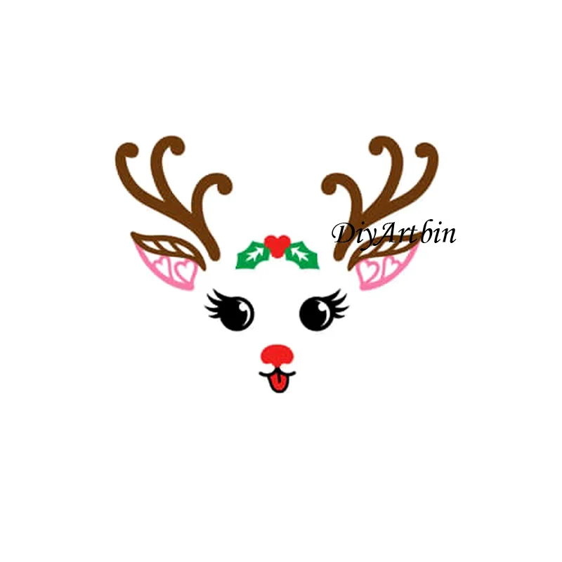 2020 Рождественский олень Φ трафарет для вырезания штампов Скрапбукинг товары