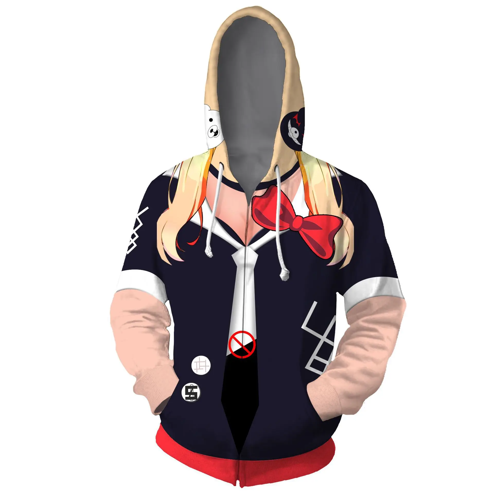 Новый 2020 аниме Danganronpa V3 ума kokichi косплей костюм Япония игровая Толстовка на осень