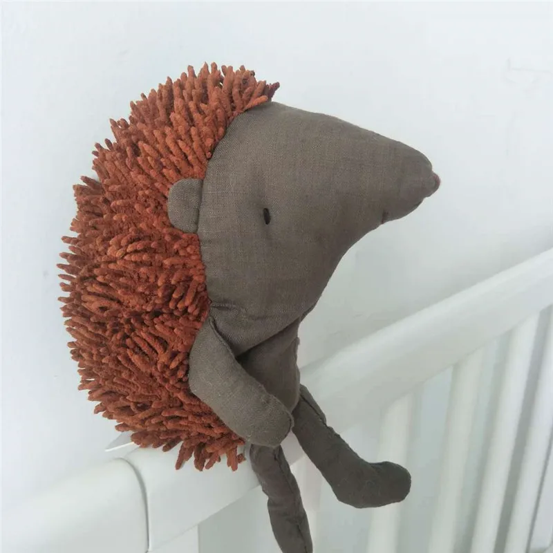 Ins новые скандинавские лесные животные еж плюшевые игрушки милая мягкая кукла