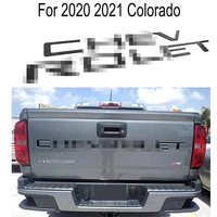 fit for 2020 2021 colorado tailgate abs inserts letters 3d raised strong adhesive decals letters tailgate emblems