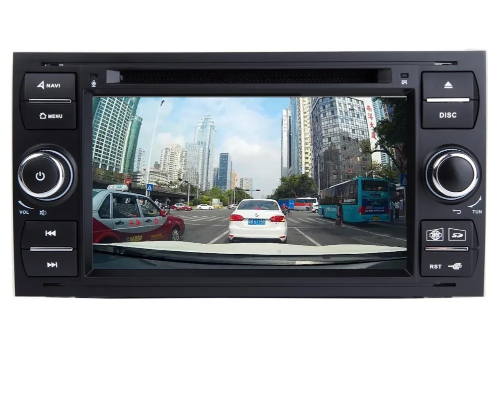 Автомобильный мультимедийный плеер Android 9 gps Авторадио 2 Din 7 дюймов для Ford Mondeo Focus Transit C-MAX S-MAX Fiesta автомобильный dvd-плеер