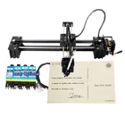 Slideway движущийся робот-плоттер для рисования, устройство для письма, лазерная гравировка, маршрутизатор, шаговый двигатель, управление без сервопривода, DIY ручка для рисования