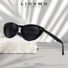 Солнцезащитные очки женские LIOUMO, кошачий глаз, поляризационные, в маленькой оправе, с градиентом, 2020