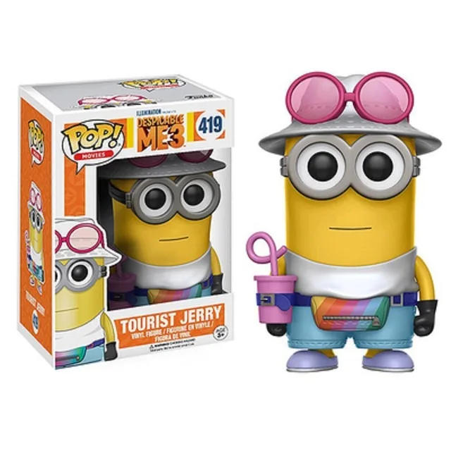 Funko pop Гадкий я Миньоны туристический Джерри Дэйв Единорог пушистый Кайл Агнесс