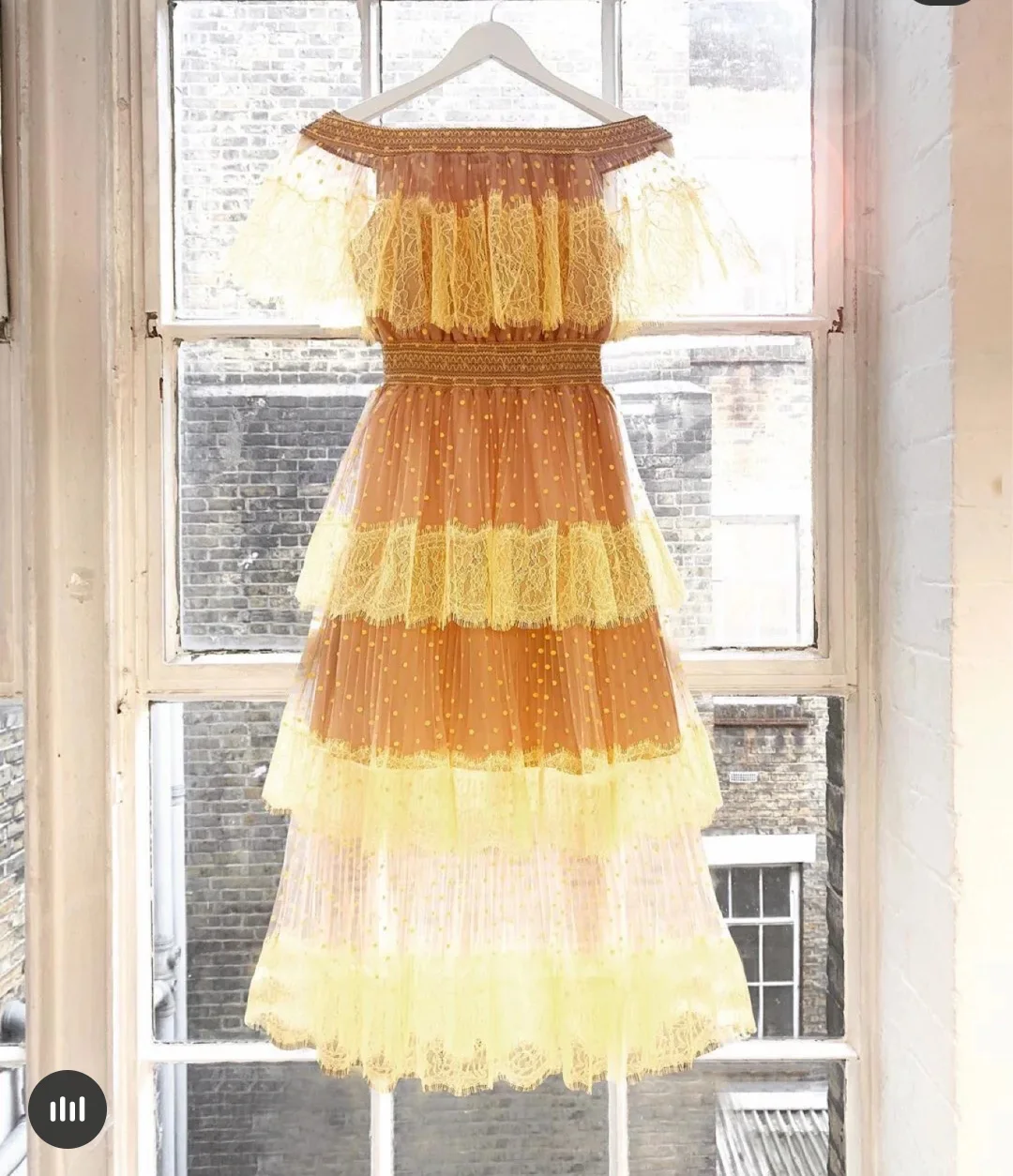 Подиумное дизайнерское милое платье в горошек Новинка лета 2020 женские