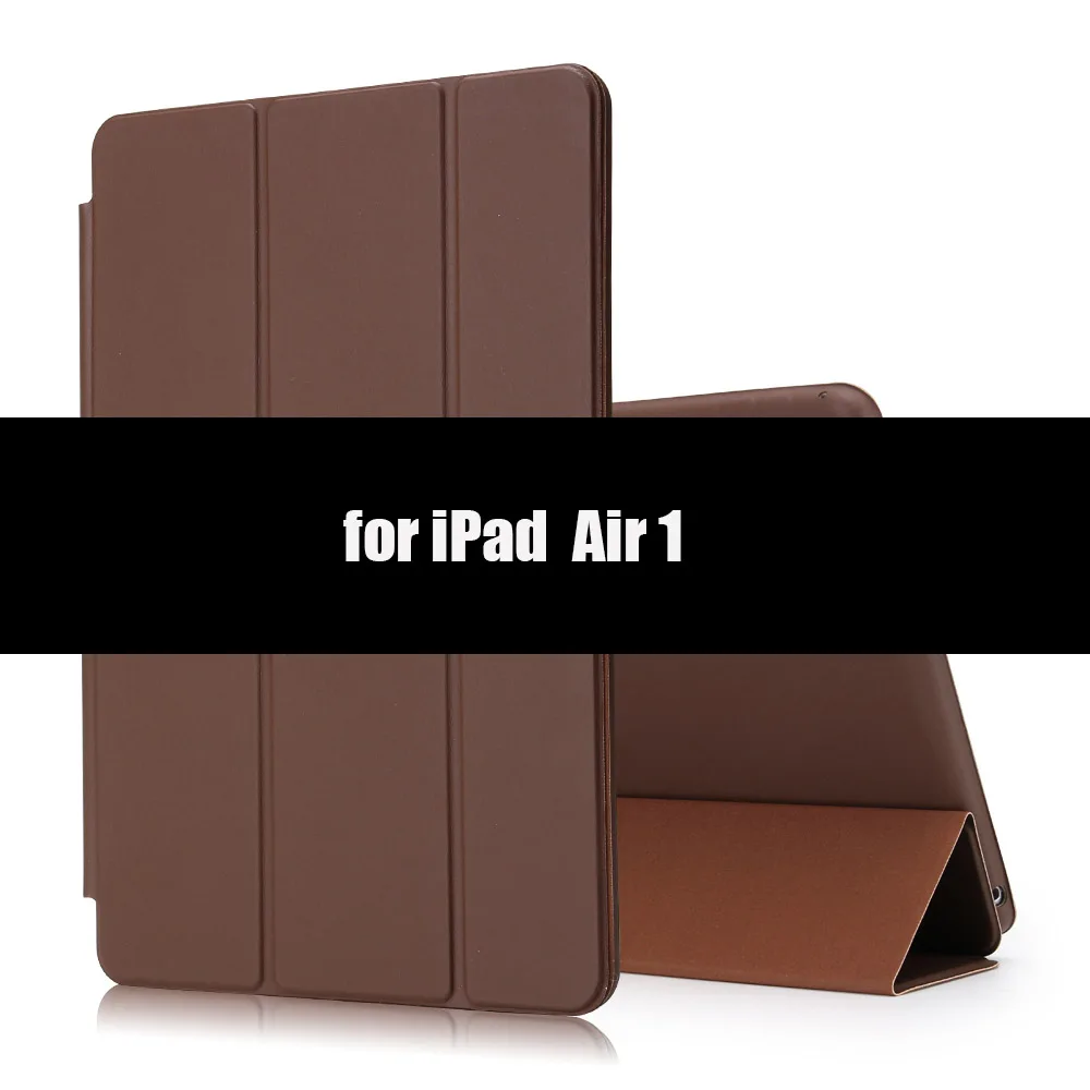 Brown-B Pu кожаный чехол для ipad 9,7 air 1 2 5th 6th Generation, Aiyopeen Магнитный Флип смарт-чехол для ipad 4 3 2 Чехол - Цвет: Brown-B