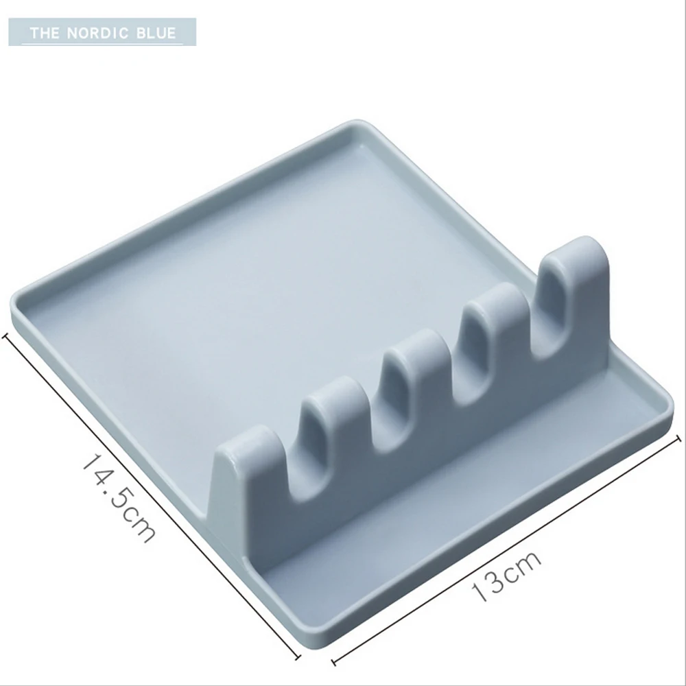 Шпатель ковш полка ложка для отдыха горшок крышка держатель стойка ситечко Pad