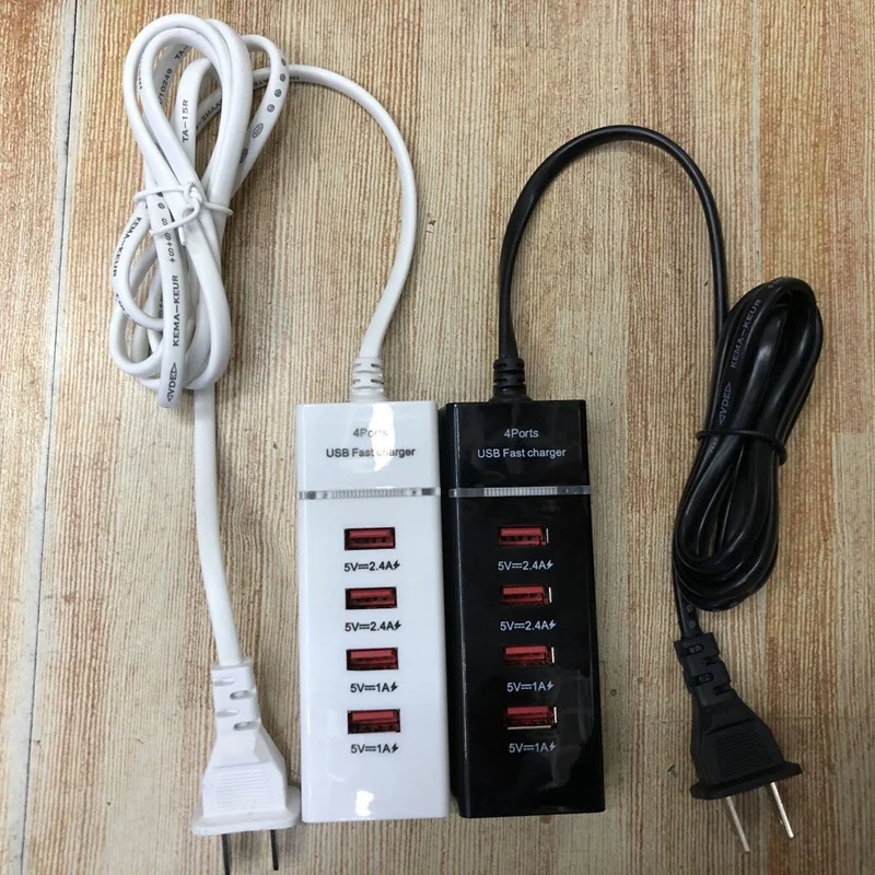 5USB Зарядное устройство станции адаптер Вертикальная зарядная станция Plug and Play 3A