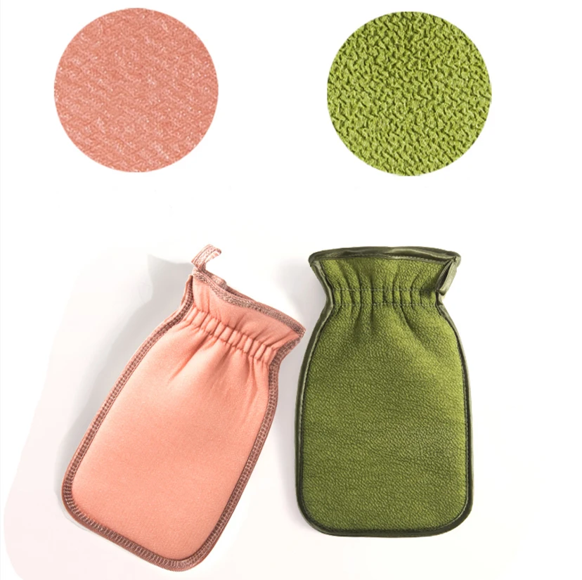 Банное полотенце детское двухстороннее домашнее с оттертостями хорошо