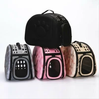 dog cat pet puppy fabric portable carrier crate kennel bag cage folding travel
