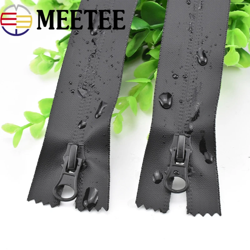 Комплект из 2 предметов Meetee 5 # разъемная застежка молния 20 100 см Водонепроницаемый