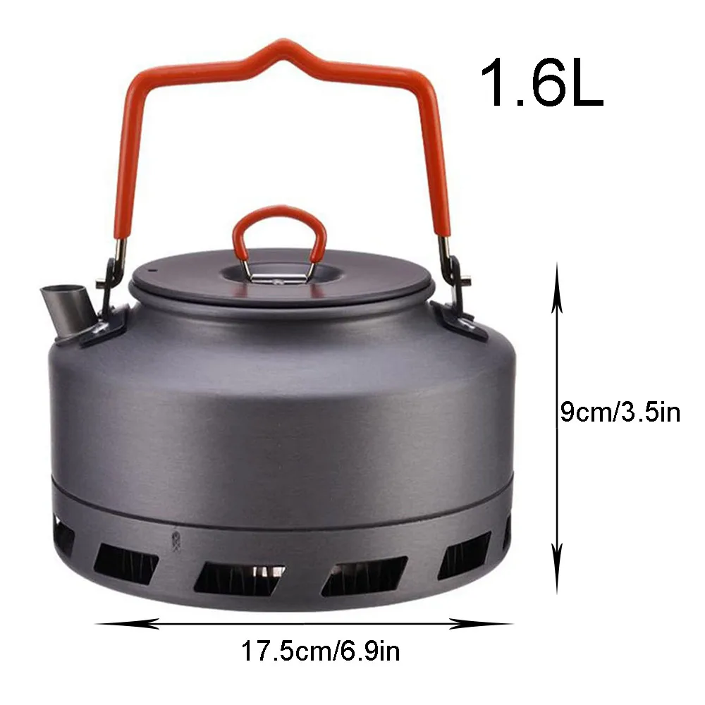 Походный чайник 1 1л/1 6 л со складной ручкой для приготовления ириски быстрого