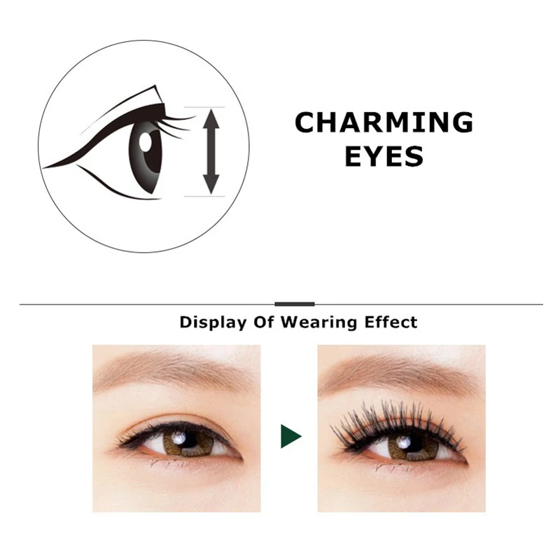 Набор Магнитных ресниц 3/5 пар магнитная подводка для глаз магнитные ресницы