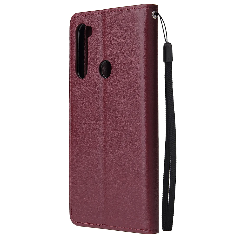 Кожаный чехол для Xiaomi Redmi Note 9 9S 8T 8 7 6 5 4 Pro Max 8A 7A 6A 5A 4X Plus|Чехлы-портмоне| |